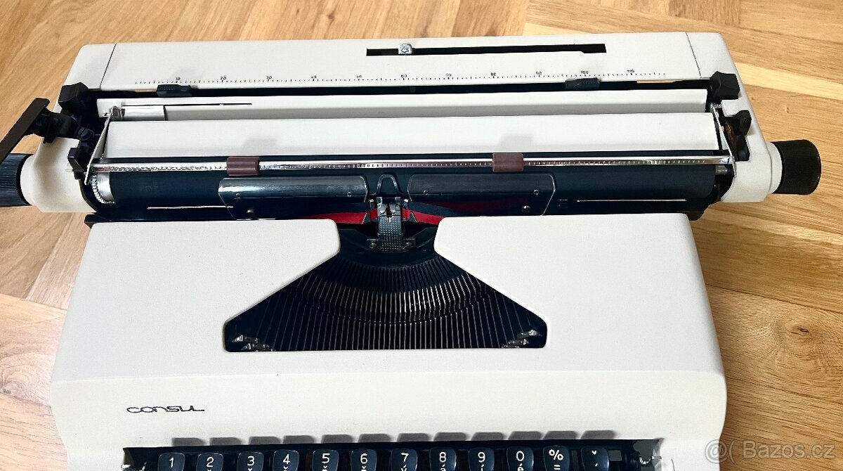 Přenosný psací stroj Consul 2226 – československá legenda, ú - 5