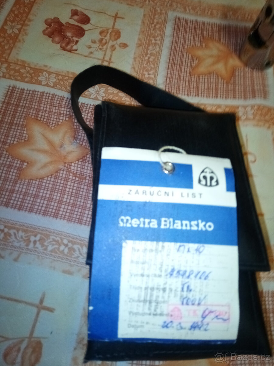 Měřící přístroj k měření v dolech, Mx 10. - 5