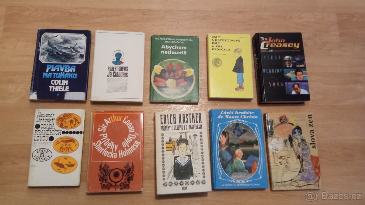 Knihy různé cca 90 kusů po 20 kč kus - 5