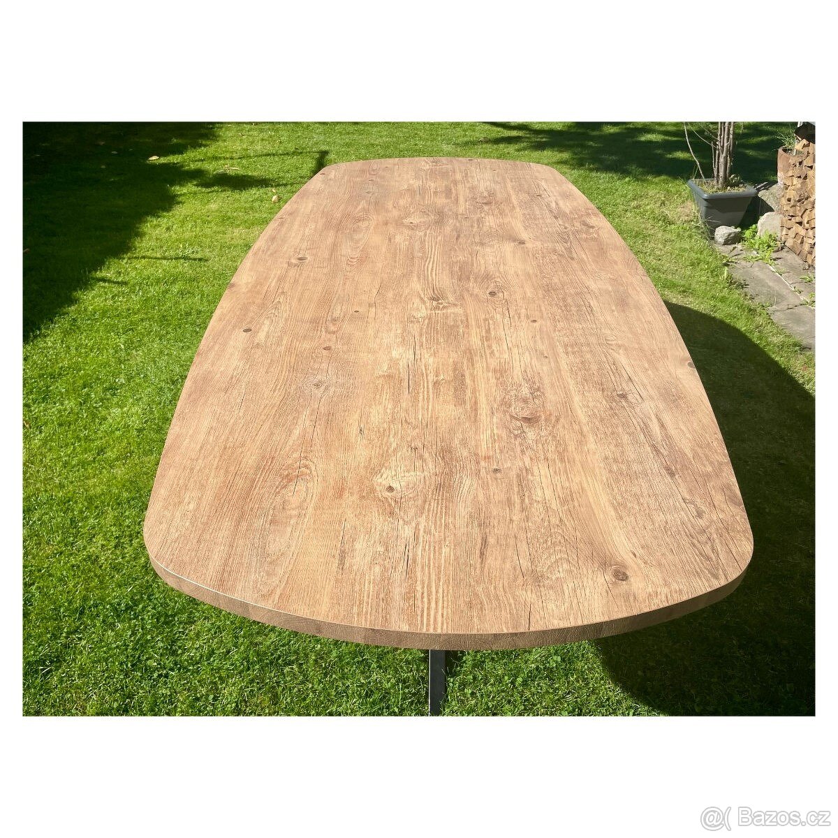 Jídelní stůl, kovové podnoží - Pavarotti 210 cm - 5