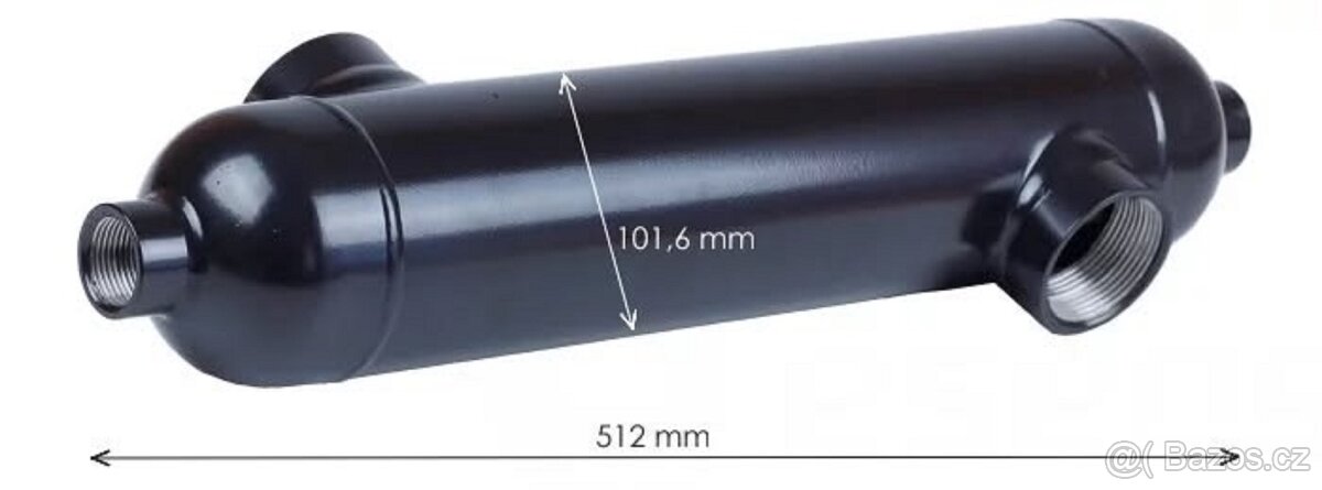 TEPELNÝ VÝMĚNÍK OVB 250-73kW, PC 15.000KČ, TOP STAV, NOVÝ - 5