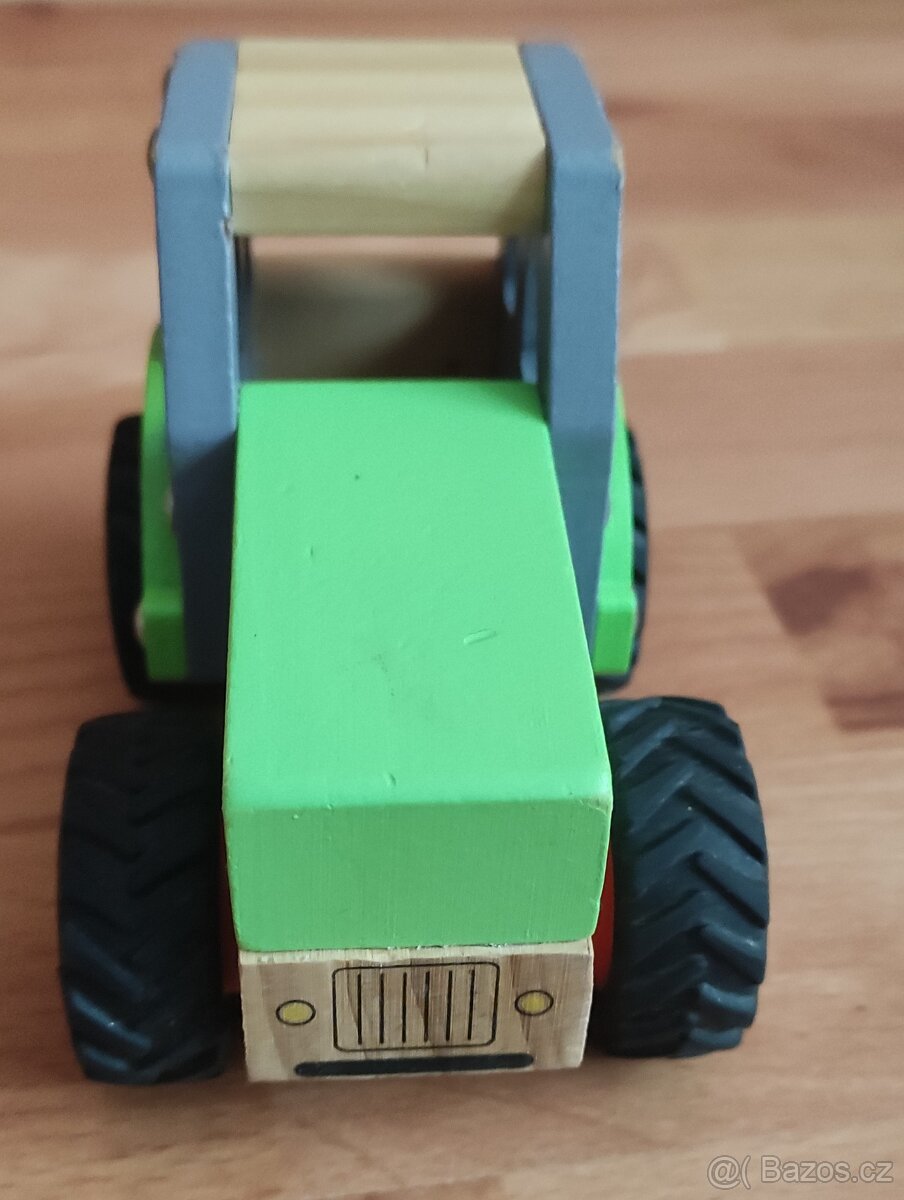 Dřevěný traktor Mini Matters - 5