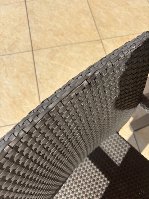 Kvalitní ratanový jídelní set - 5