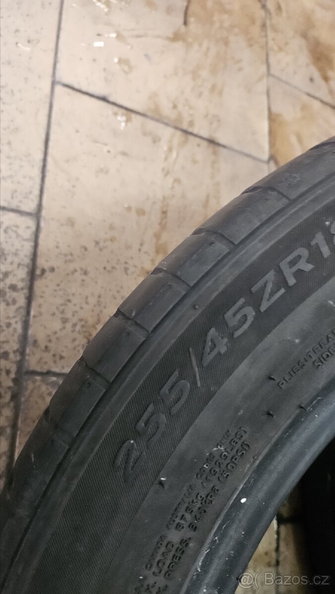 2 ks letních pneu 225/45/R18 Nokian - 5