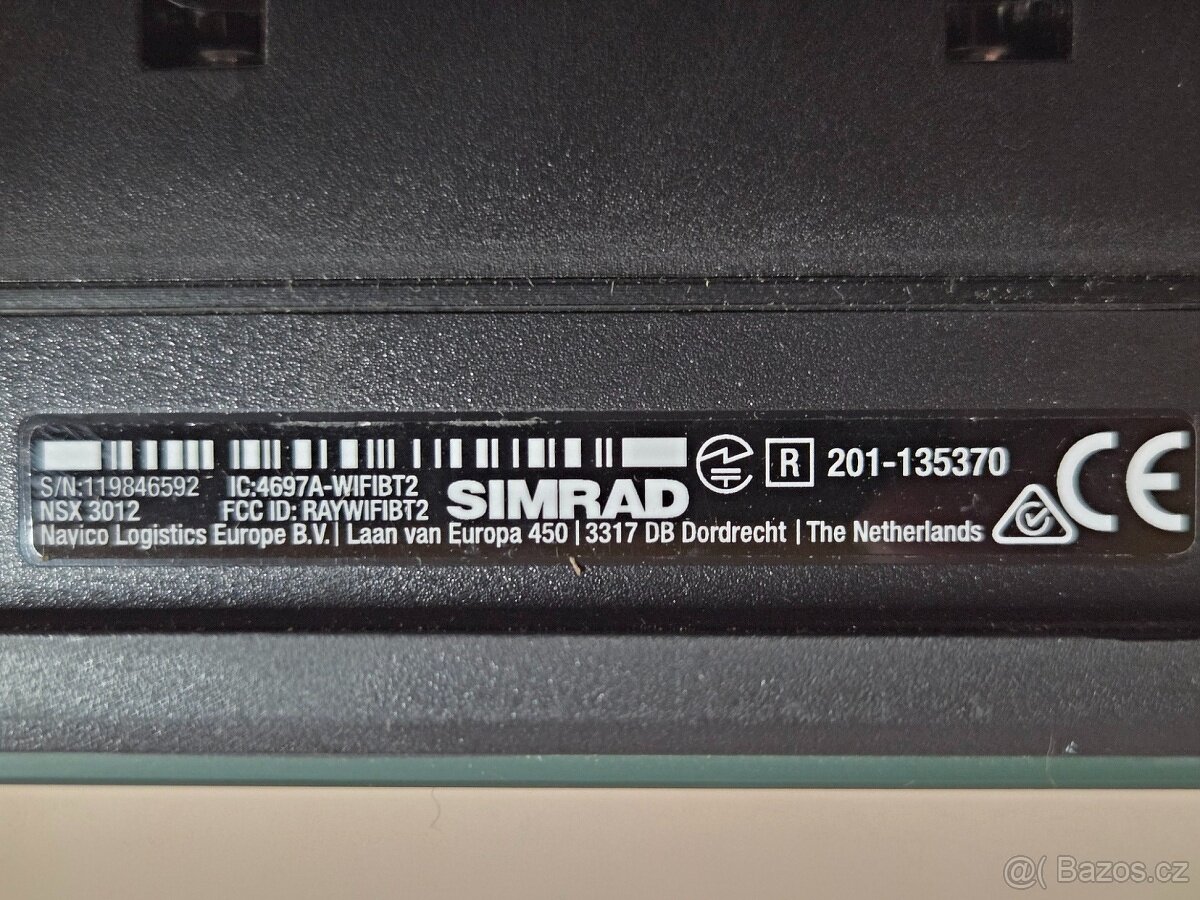 SIMRAD NSX 3012S - navigační systém s HD 12"LCD - 5