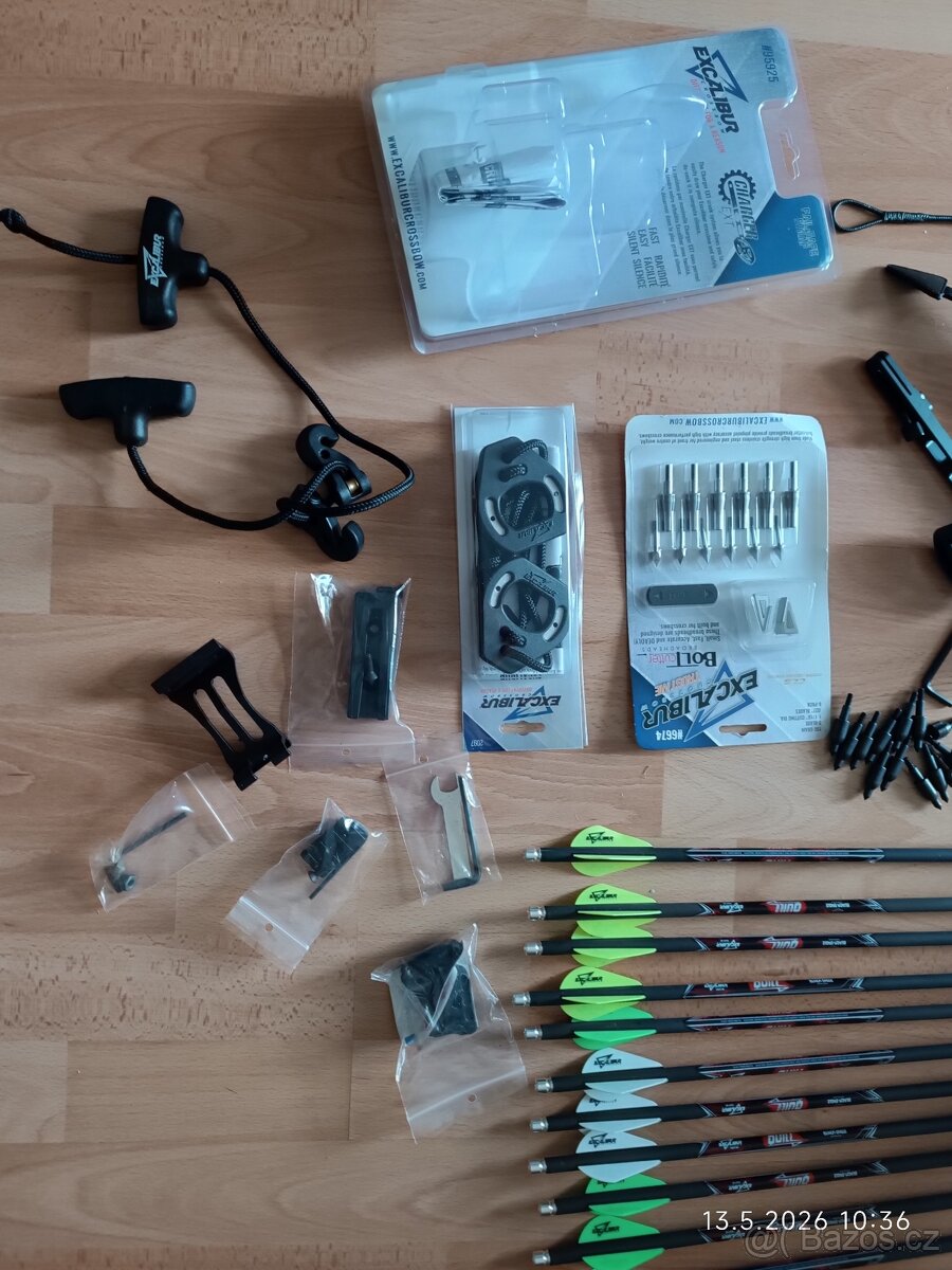 kuše Excalibur Micro Suppressor 400TD..+doplňky..Nova - 5