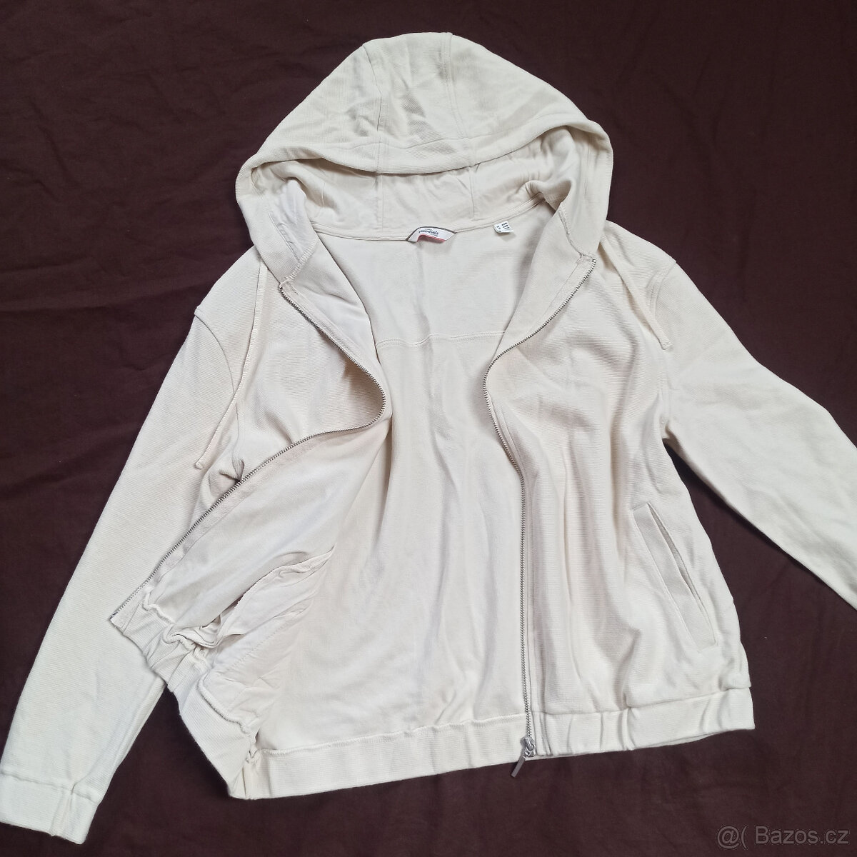 dámská mikina - bunda s kapucí 44 - 46 TOP STAV - 5