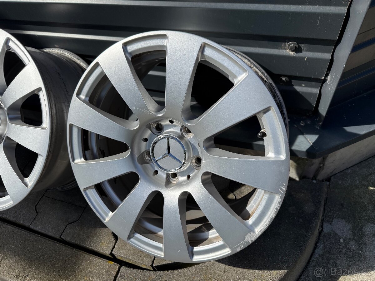 ALU KOLA ORIGINÁL MERCEDES 16" 5X112 ET45,5 7,5J sada 4ks - 5