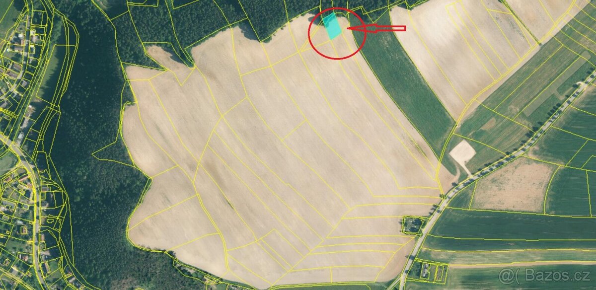 Prodám pozemky v k.ú. Žichlice u Hromnic - 5