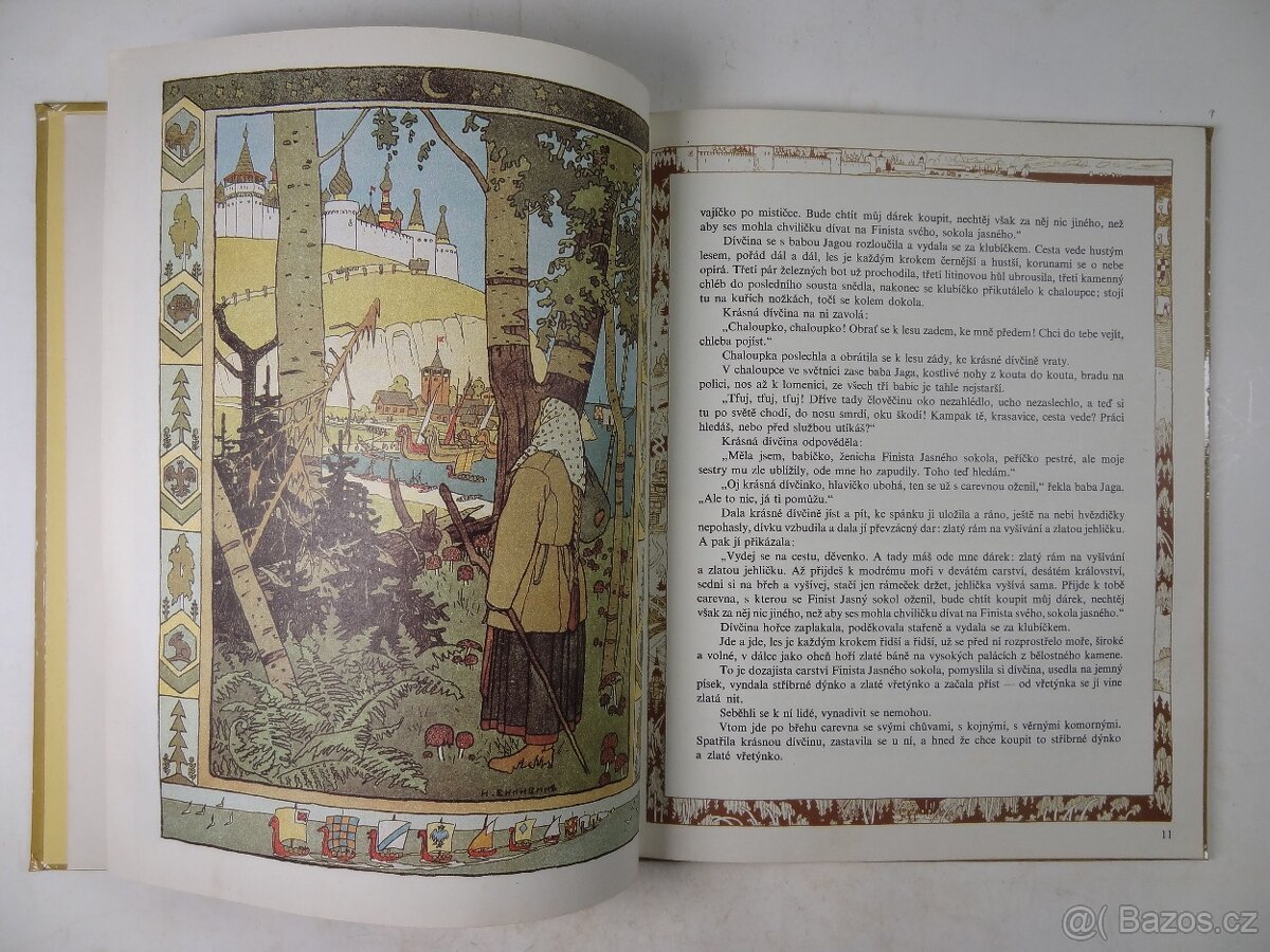 BILIBIN. Soubor knih. Pohádky. Illustroval Ivan Bilibin - 5