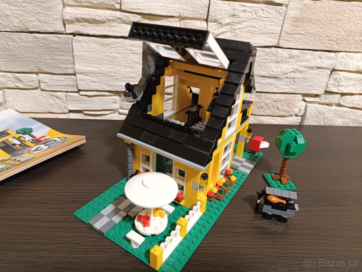 Lego 4996 plážový dům a 10720 helikoptéra. - 5