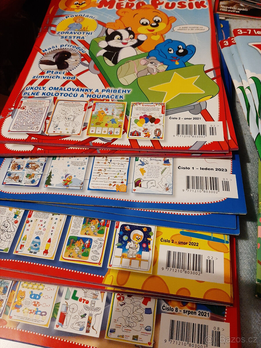 Dětské časopisy - Dráček, Pusík, Rozmarýnka, Šikulka, ABC... - 5