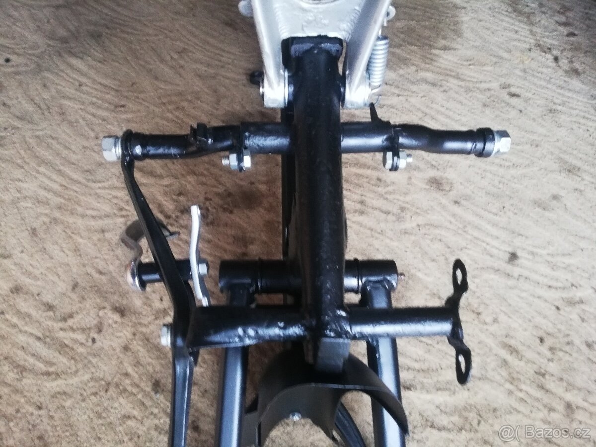 ČZ 175/470, MALÁ SPORTKA, RÁM ROVNÝ, ORIGINÁLNÍ, - 5