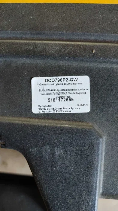 Nova Aku příklepová vrtačka DeWalt DCD796P2 - 5