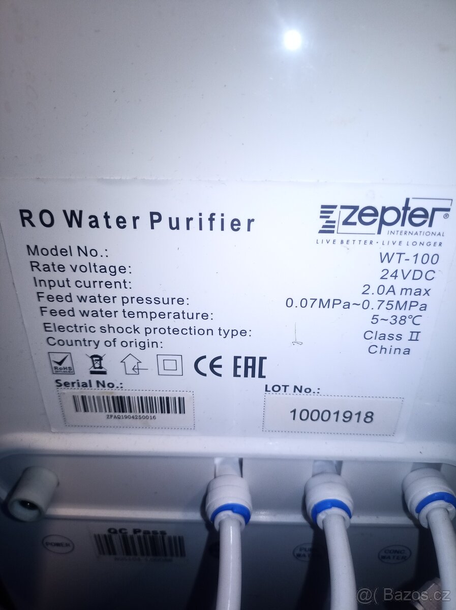 Čistička vody Zepter, filtr na vodu - 5