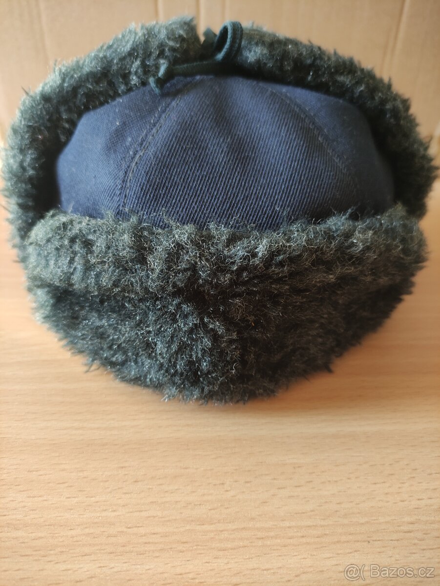 Retro ušanka, nová , vel. 56, Zn. Tonak - 5