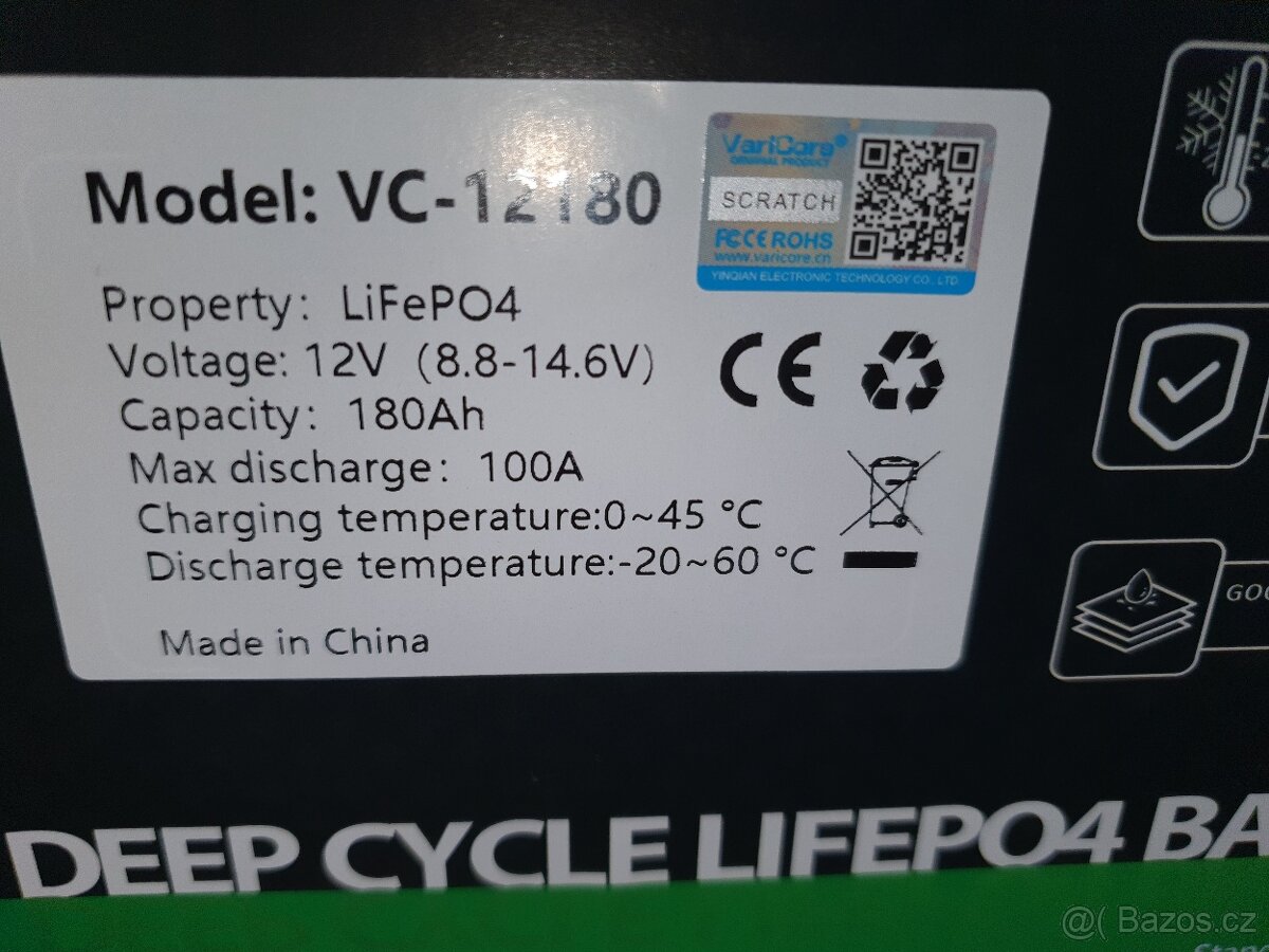 Baterie lifepo4 12V a 180ah - 5