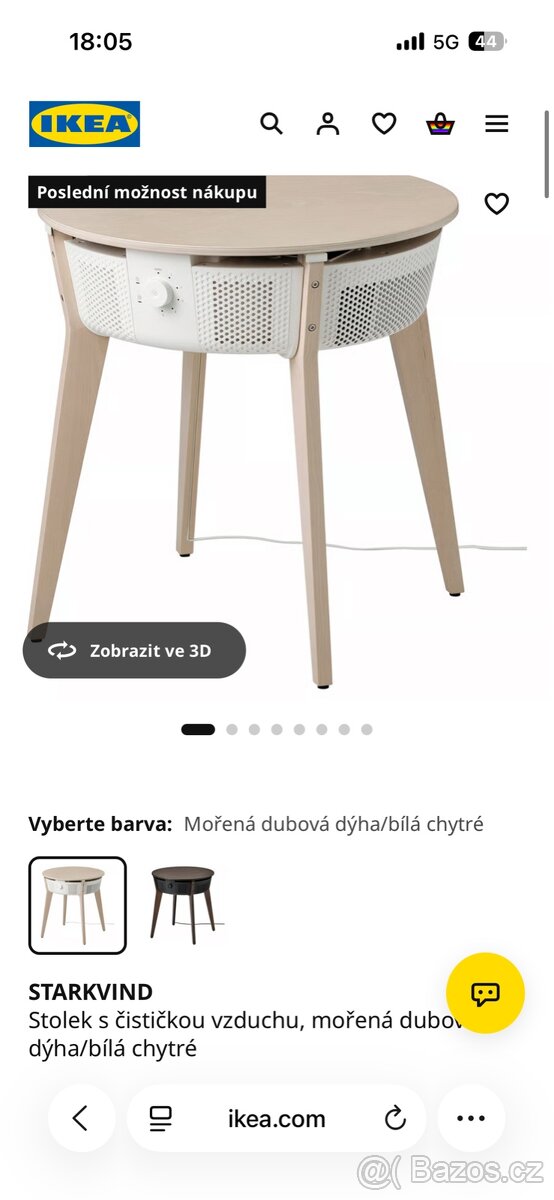 Čistička vzduchu IKEA Starkvind - 5