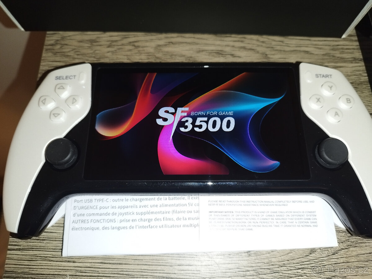 SF3500 herní konzole | 5" IPS | 22 000+ her - 5