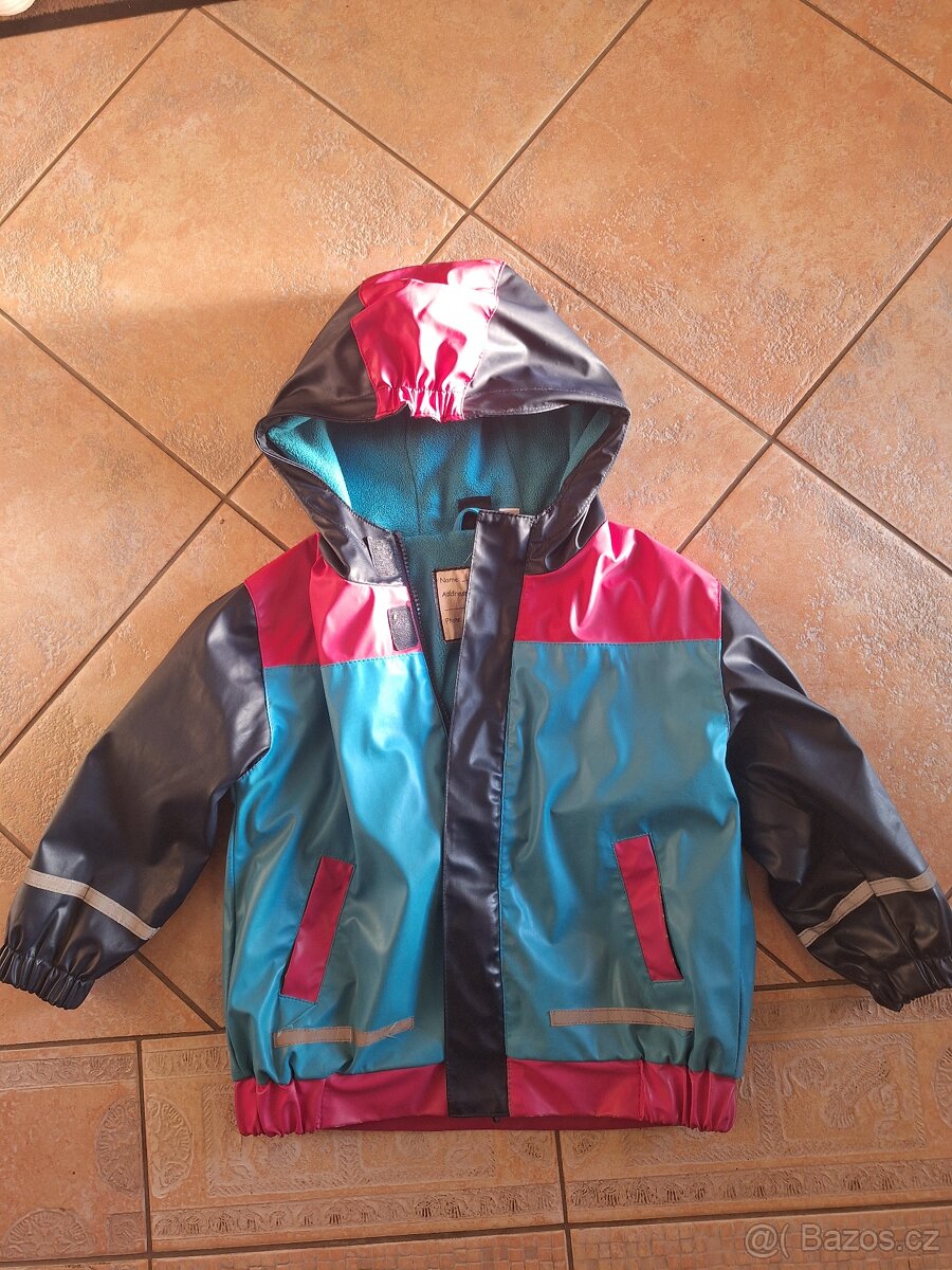 Gumová zateplená bunda 92/98 - 5