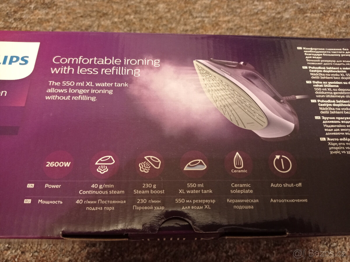 Napařovací žehlička Philips DST6009/30 (nová) - 5