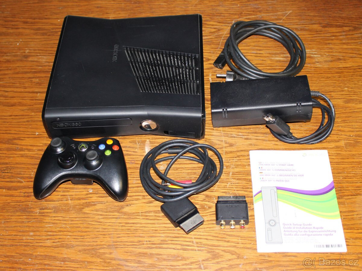 Microsoft Xbox 360 Slim Matte Black 250GB - 5