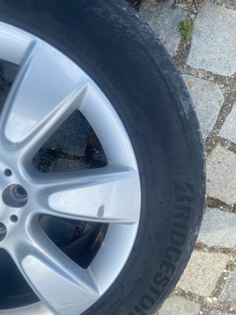 Alu sada originál mini, BMW plus pneu 225/55/17 - 5