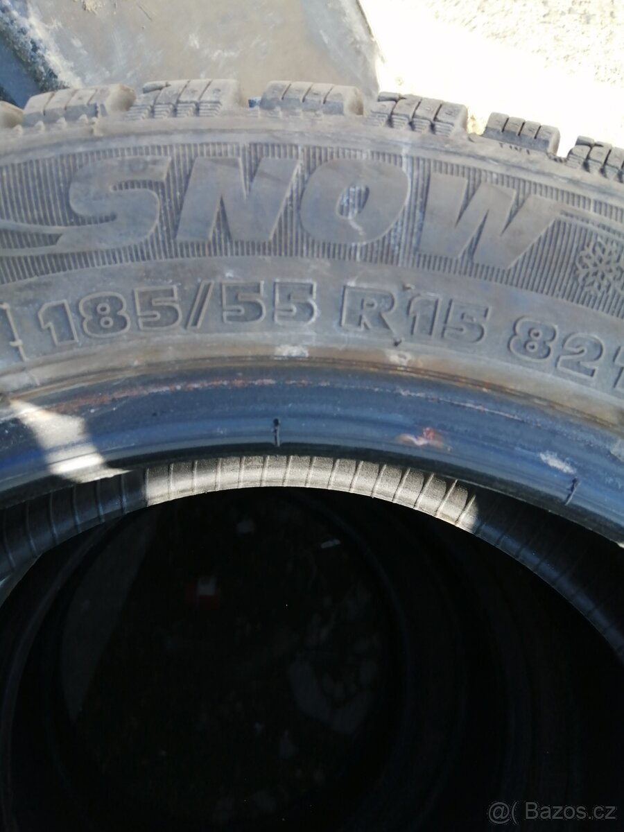 PRODAM=ZIMNI PNEU 185/55R15 - 5