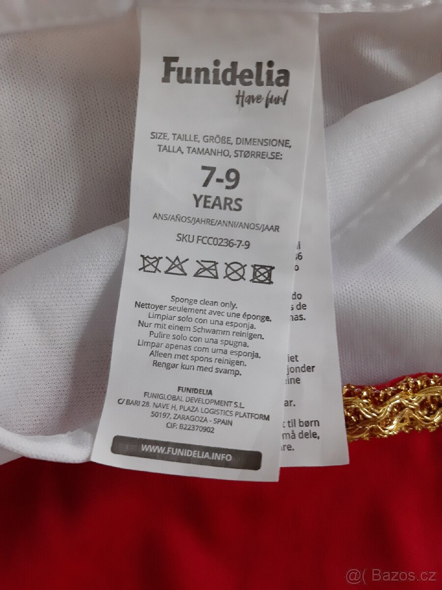 Kostým Říman pro dívky / 7 - 9 let. - 5