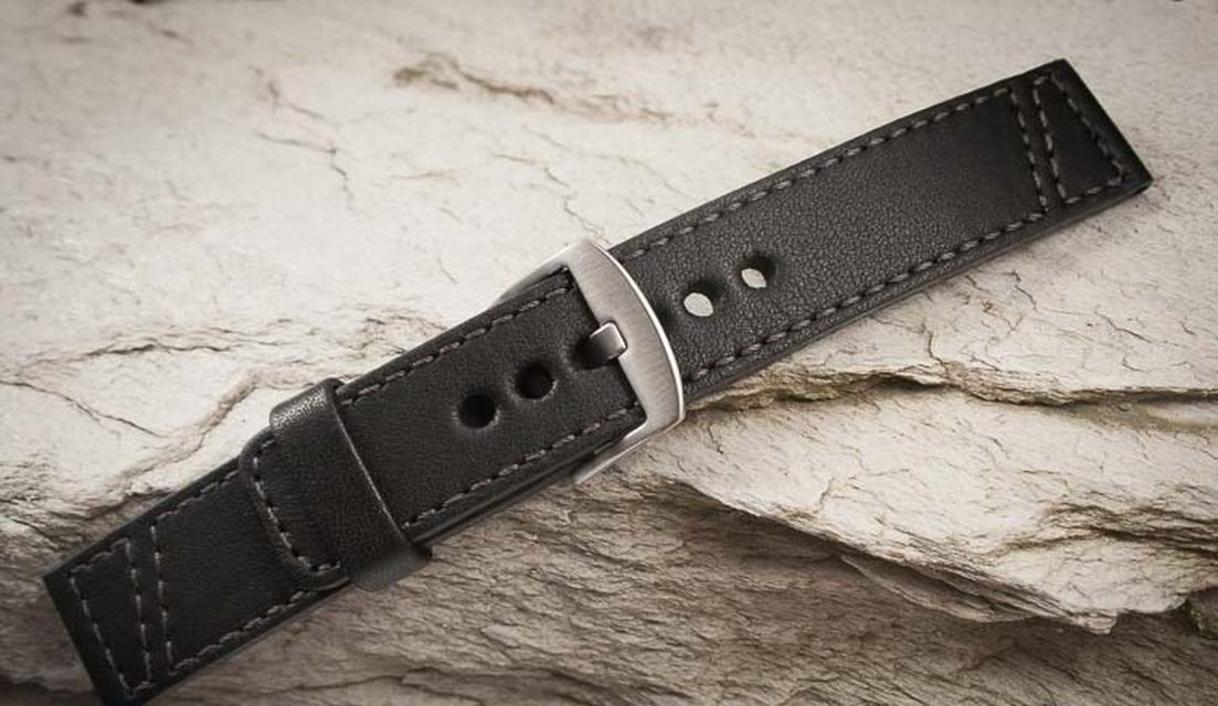 Kožený řemínek č.79 k hodinkám - 5