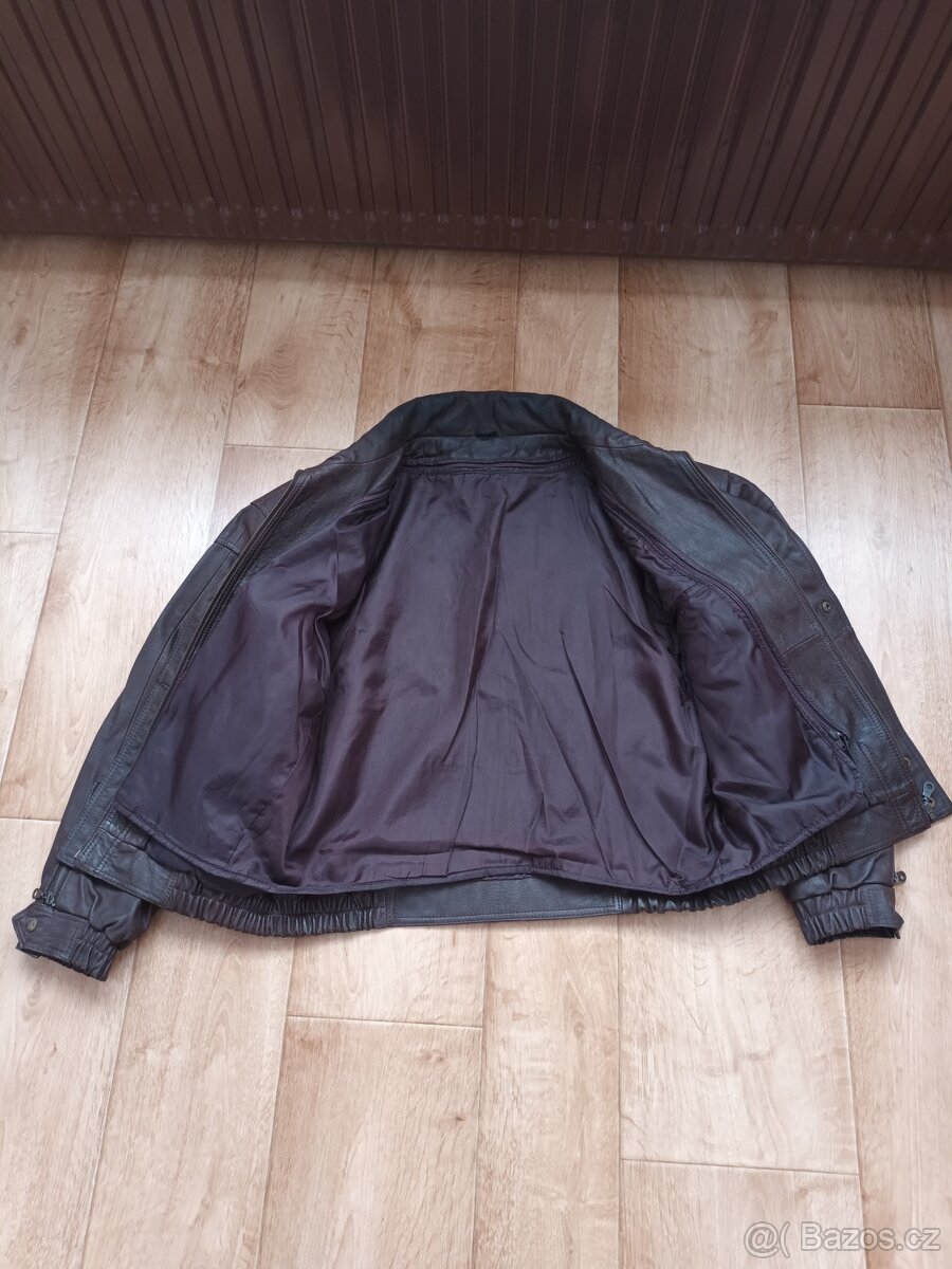 Kožená pánská bunda XXL - 5