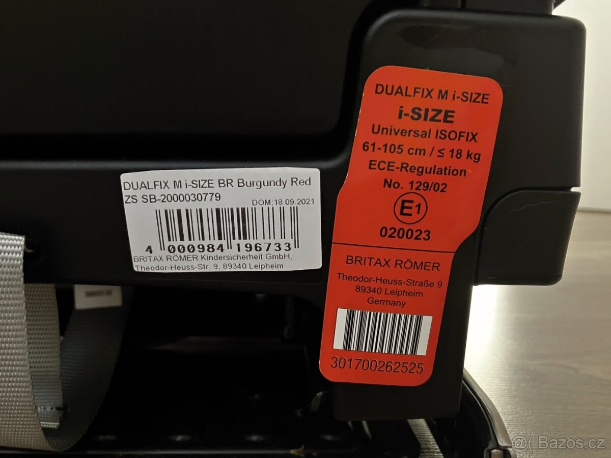 Britax Römer Dualfix M i-size - 5