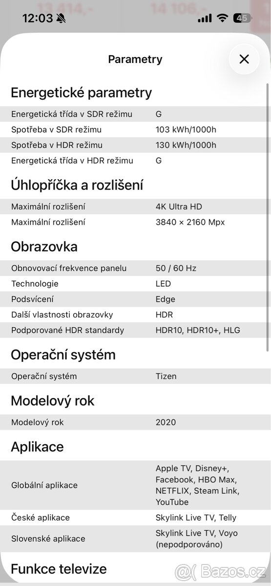 Televize Samsung UE55TU7092 - 5