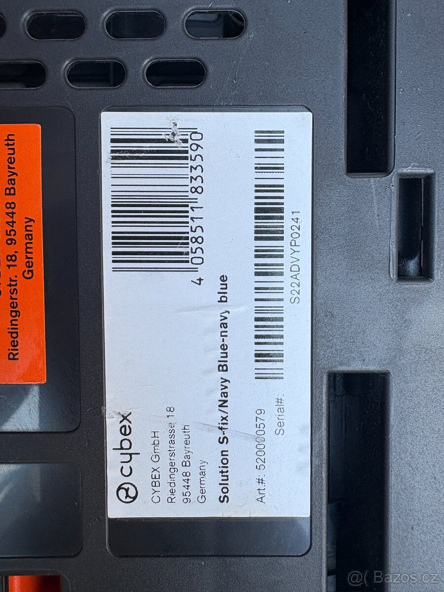 Dětská autosedačka Cybex Solution S-Fix (15–36 kg) - 5
