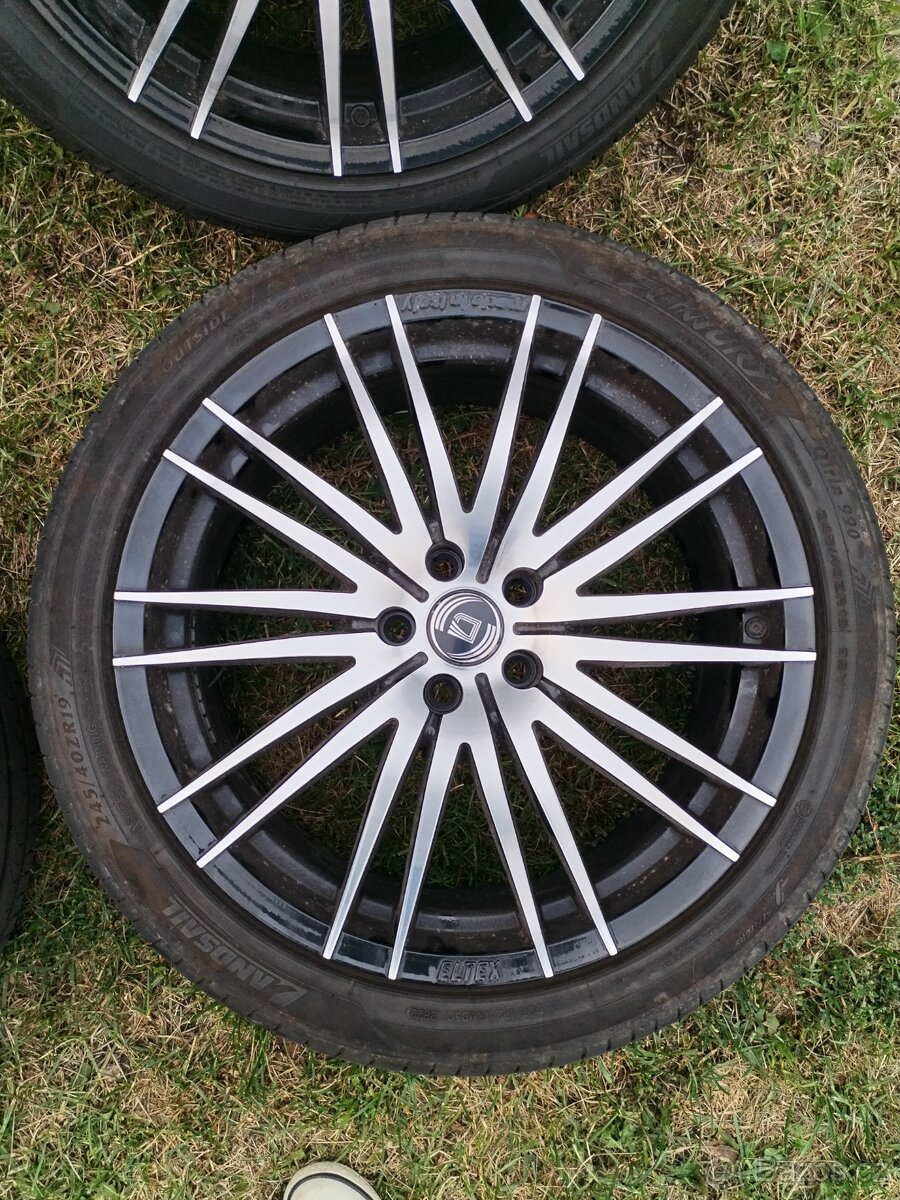 Diewe 5x108 R19 + letní 245/40 - 5