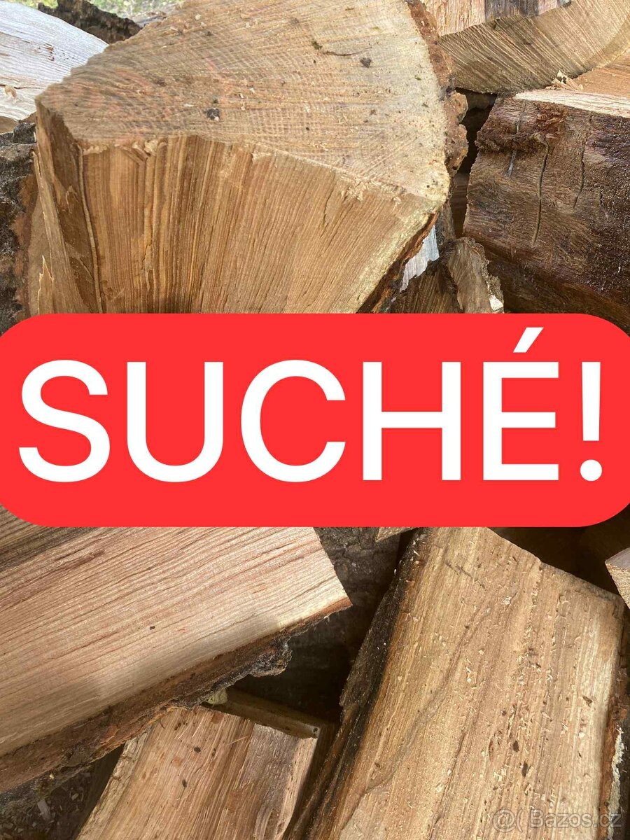 Palivové dřevo sleva do vyprodání suché tvrdé i měkké bříza - 5