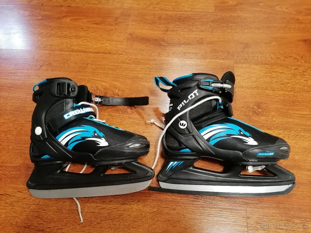 Lední brusle, dětské vel. 35 - 38 - 5