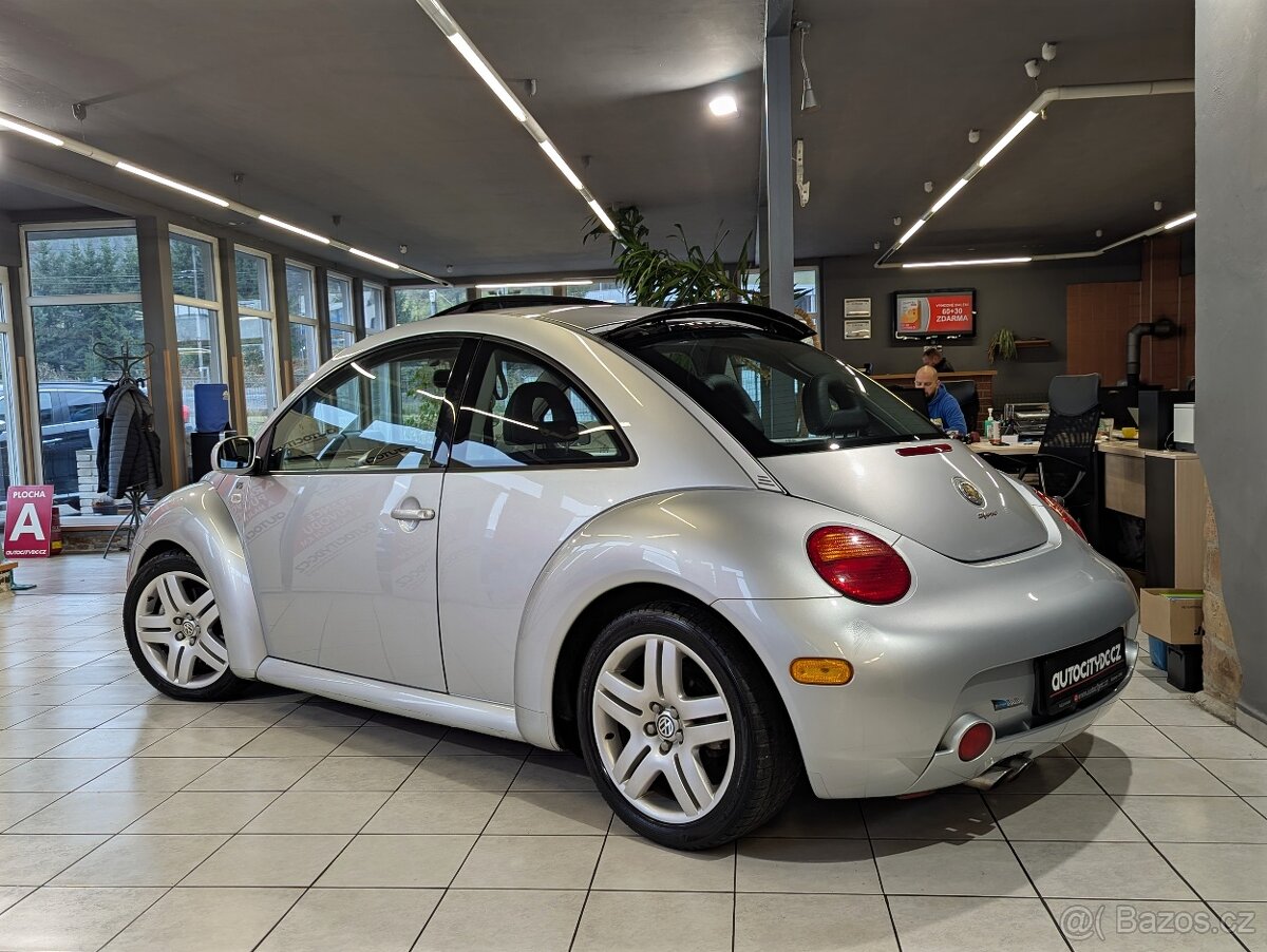 Volkswagen New Beetle 2.3 V5 125kW SPORT EDITION, ŠÍBR, KŮŽE - 5