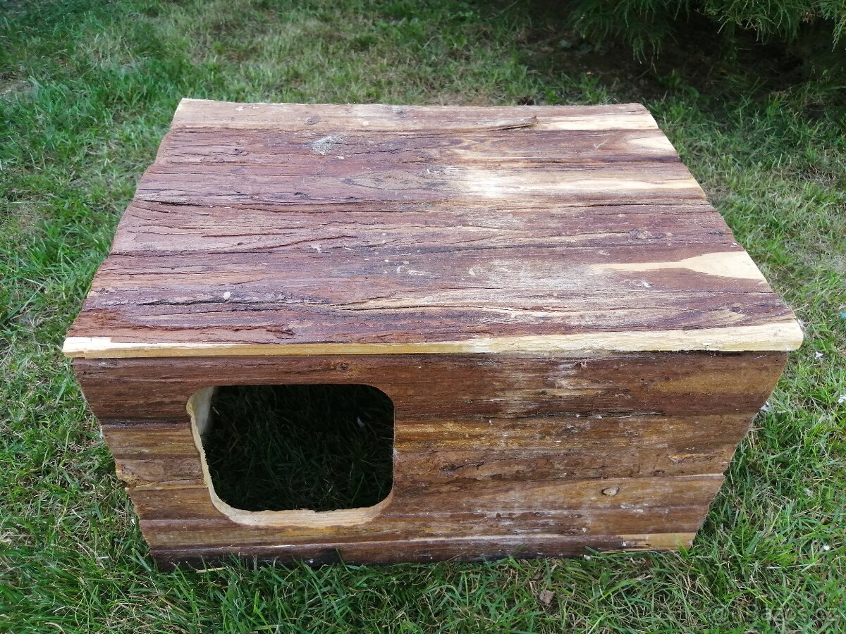 Vybavení klece - domek, houpačka, střecha, most, seník - 5