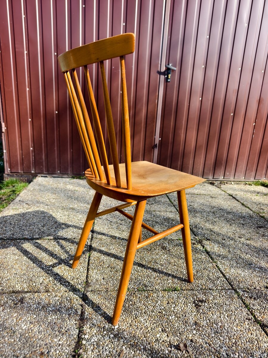 Retro židle Ton Ironica - 5