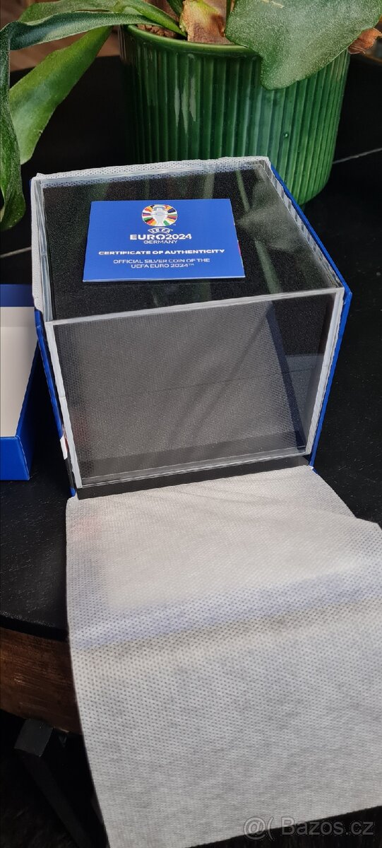 UEFA Stribrna mince 3 Oz - 5