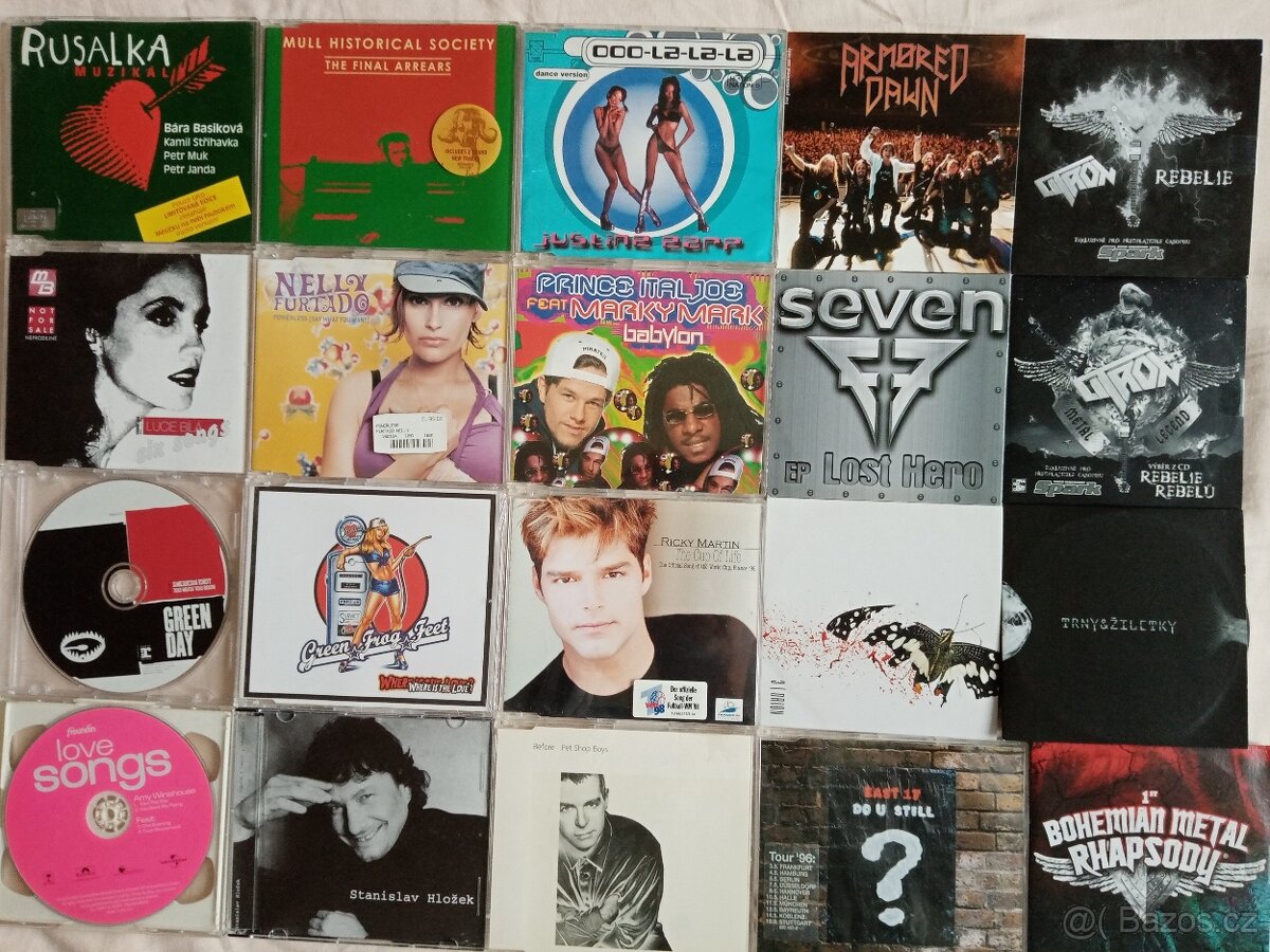 Nova fota 3.11. originál CD singly od 19 Kc - 5