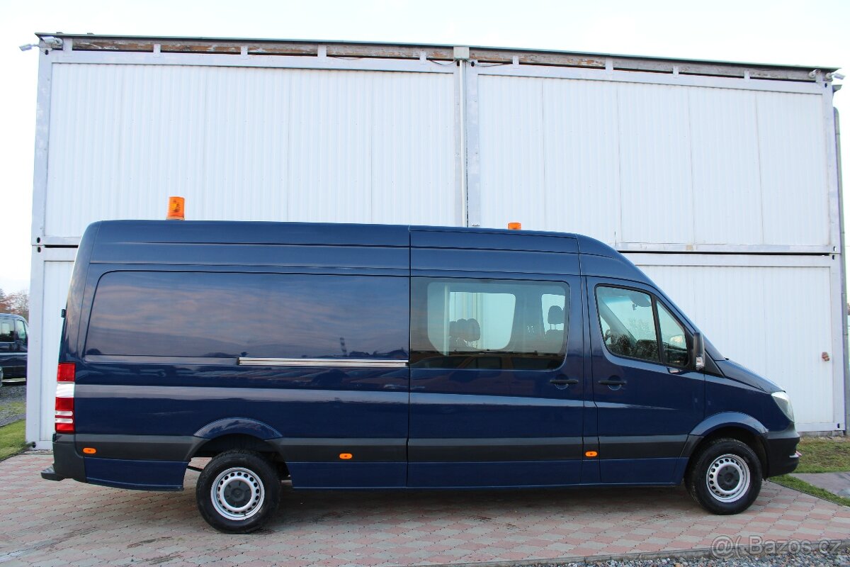 Mercedes Benz Sprinter 319 CDI 6Míst Maxi+Klima+Navi+Webasto - 5