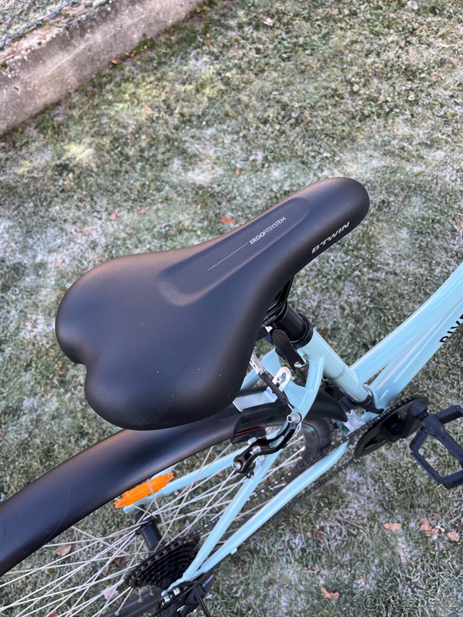 Trekové kolo Riverside 120 se sníženým rámem zelené - 5