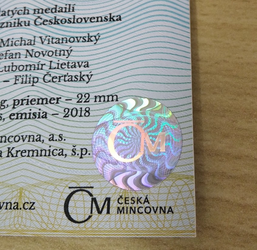 Sada zlatých medailí - 5