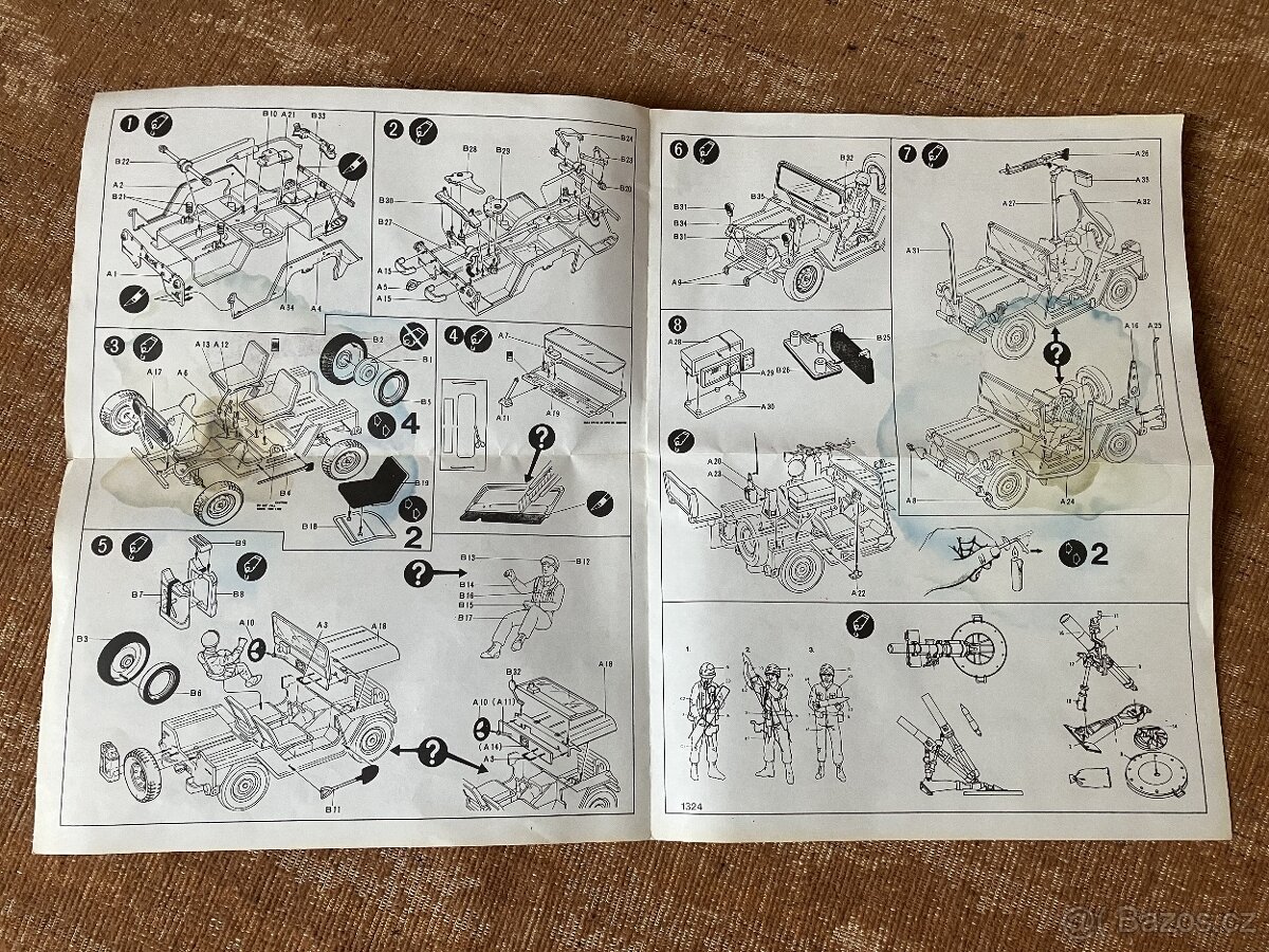 Prodám stavebnici M-151 A2 MUTT, Academy Minicraft, 1:35 - 5