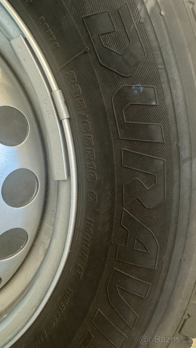 Sada kol 4x 235/65 R16C zn. BRIDGESTONE DURAVIS - 5
