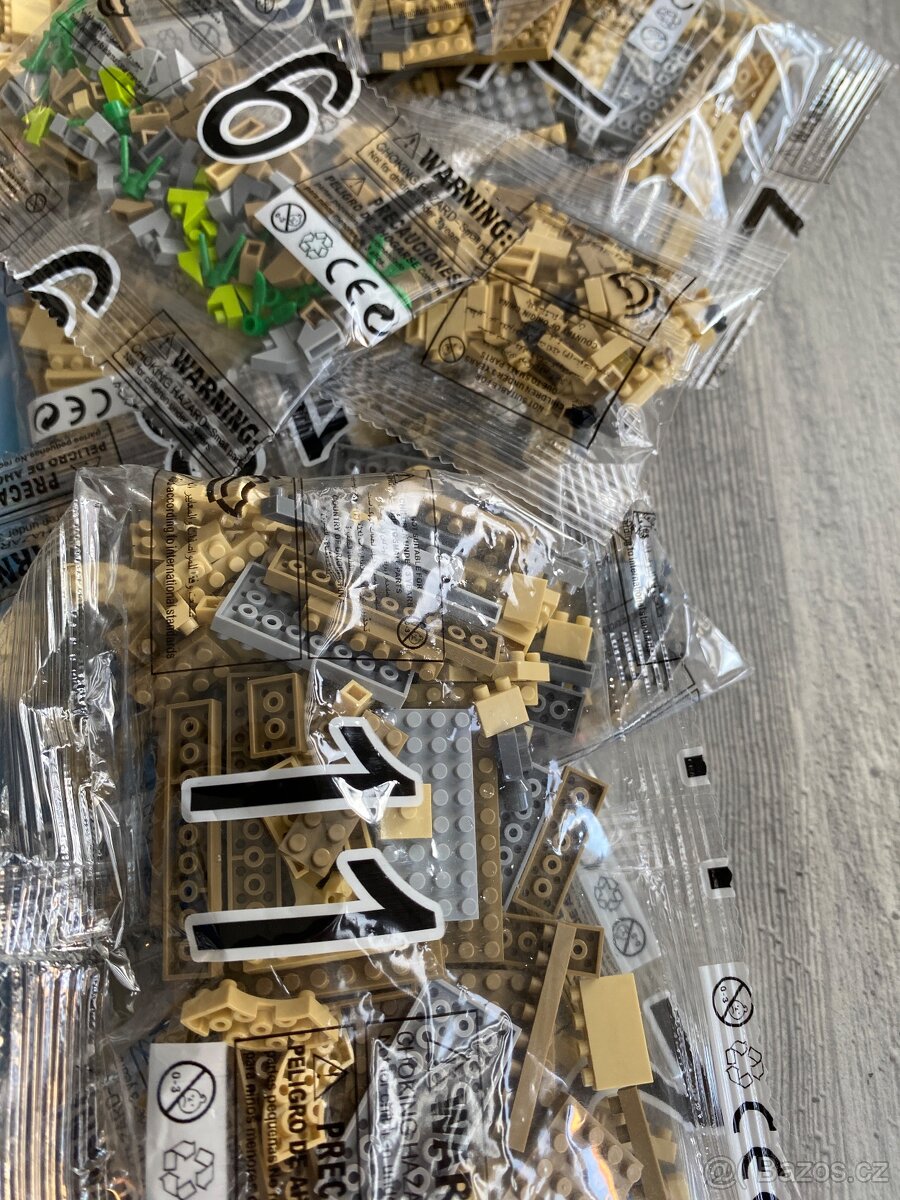 NOVÉ Harry Potter - Bradavice - 3000ks kostek - 5