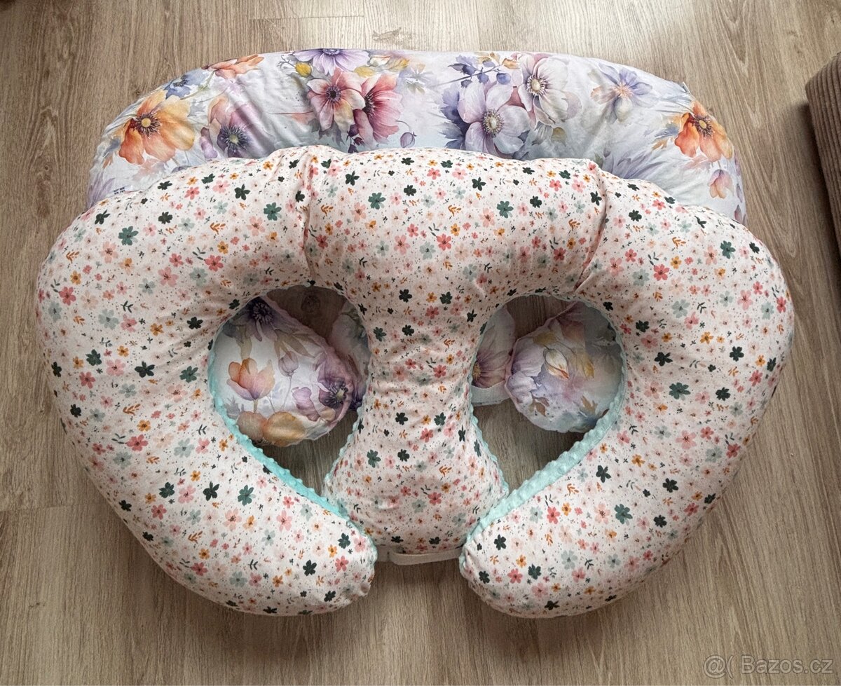 Kojící polštář pro dvojčátka - 5
