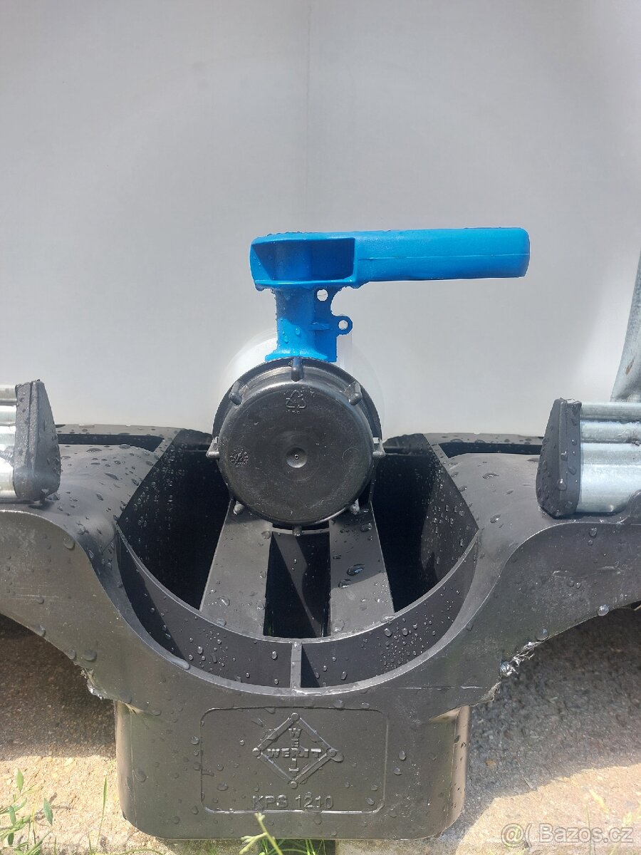 IBC kontejner 1000 litrů od potravin jako nový - 5